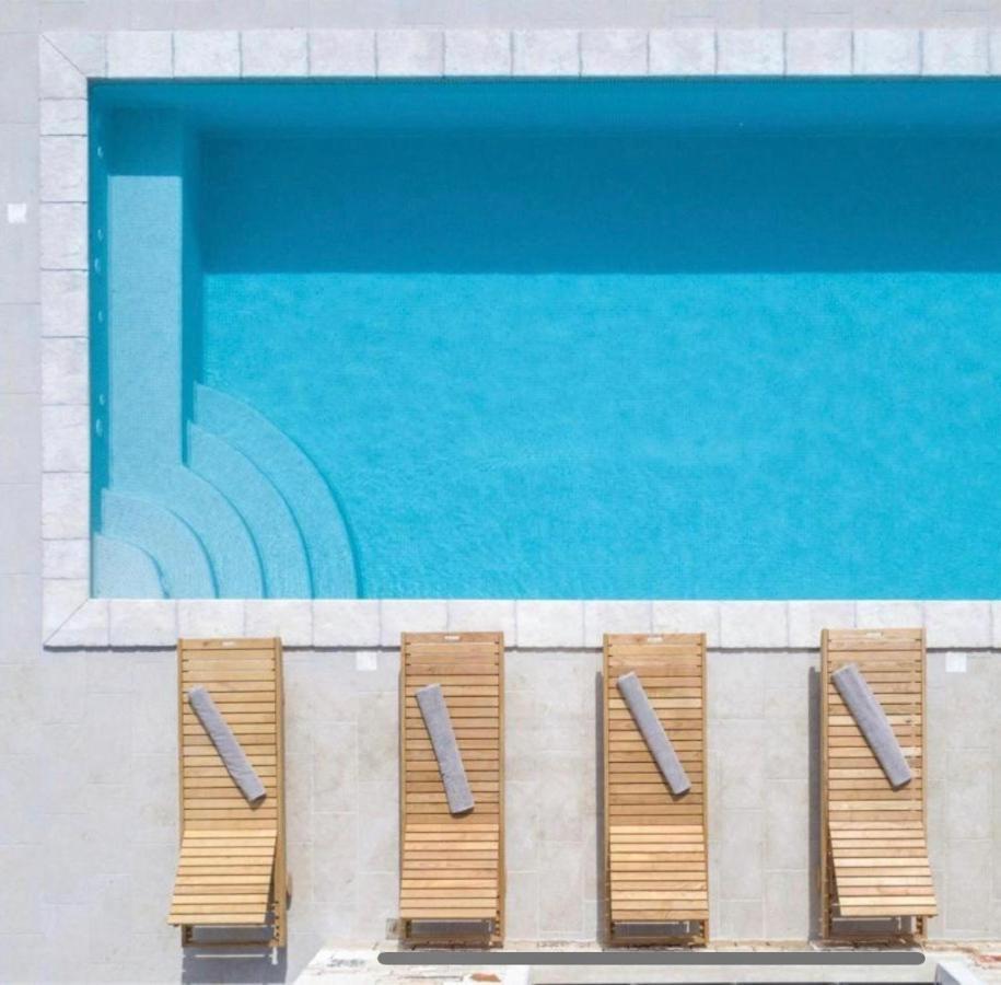 Moderne Istrische Steinvilla - 4 Sterne Mit Privatem, Beheizbaren Pool & Meerblick Kavran Екстериор снимка